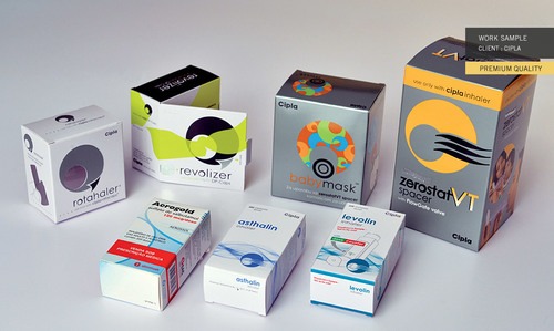 Printed mono-cartons